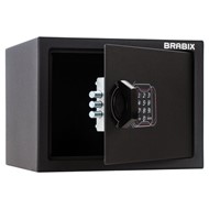 Мебельный сейф BRABIX "SF-230EL", 230х310х250 мм, электронный замок, черный, 291147, S103BR211614 во Владикавказе