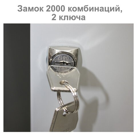 Металлический шкаф для одежды LK 11-30 в Уфе - изображение 2