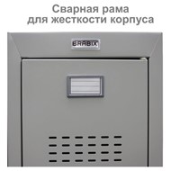 Металлический шкаф для одежды LK 21-60 в Ханты-Мансийске - предосмотр 1